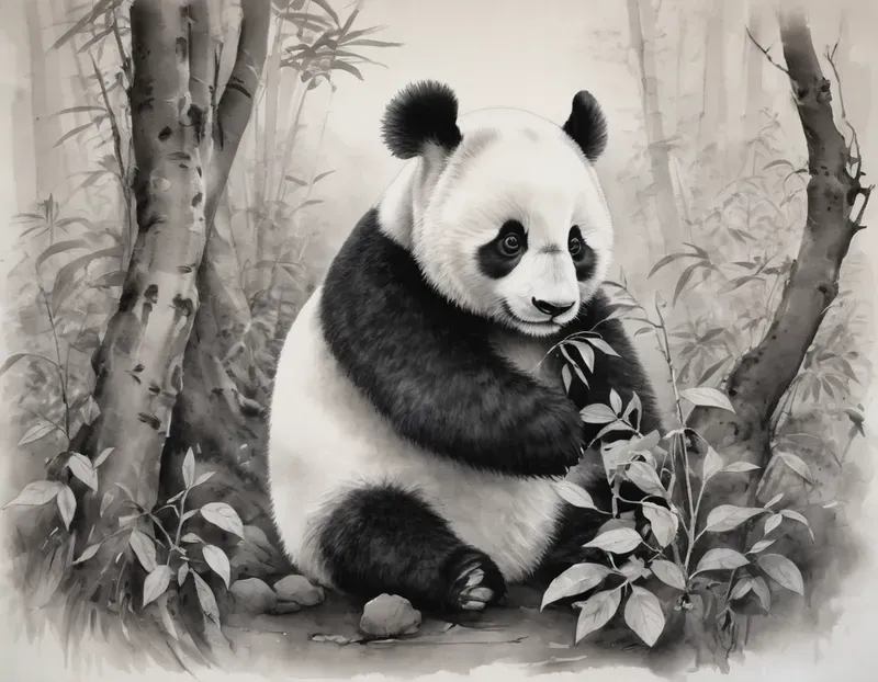 Ink Wash Paintings