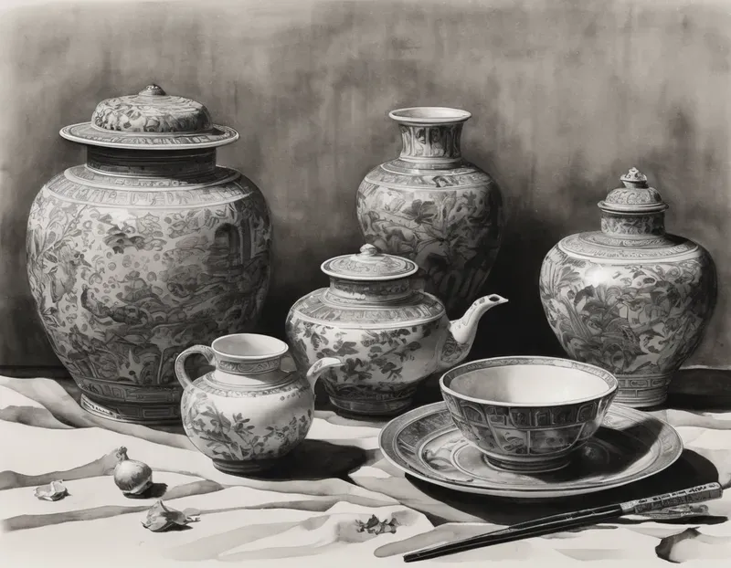 Ink Wash Paintings
