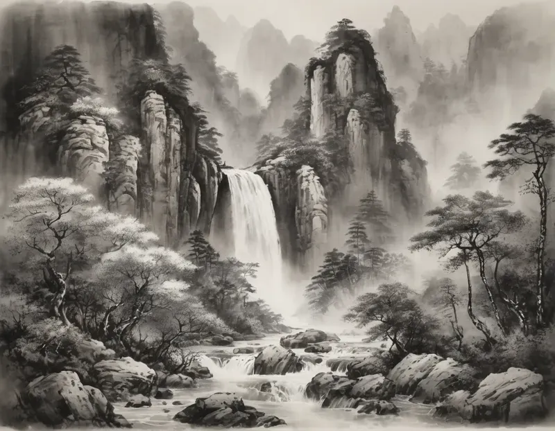 Ink Wash Paintings