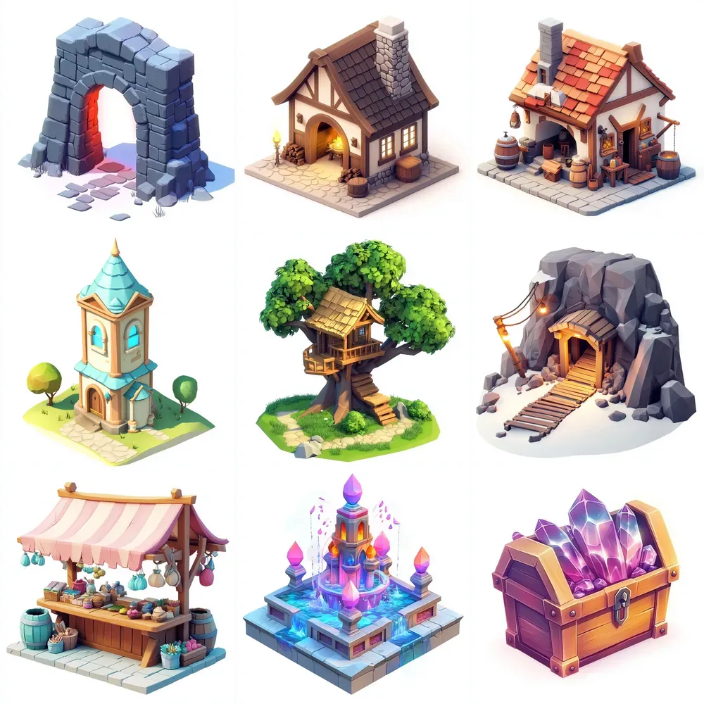 Low Poly Game Asset Studio