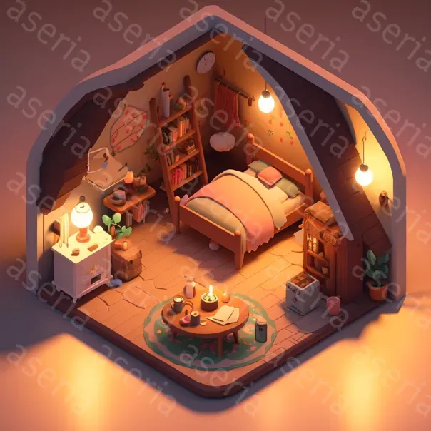 Isometric Rooms And Props
