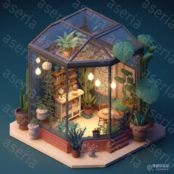 Isometric Rooms And Props