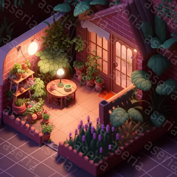 Isometric Rooms And Props