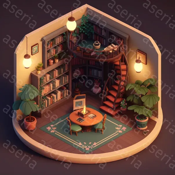 Isometric Rooms And Props