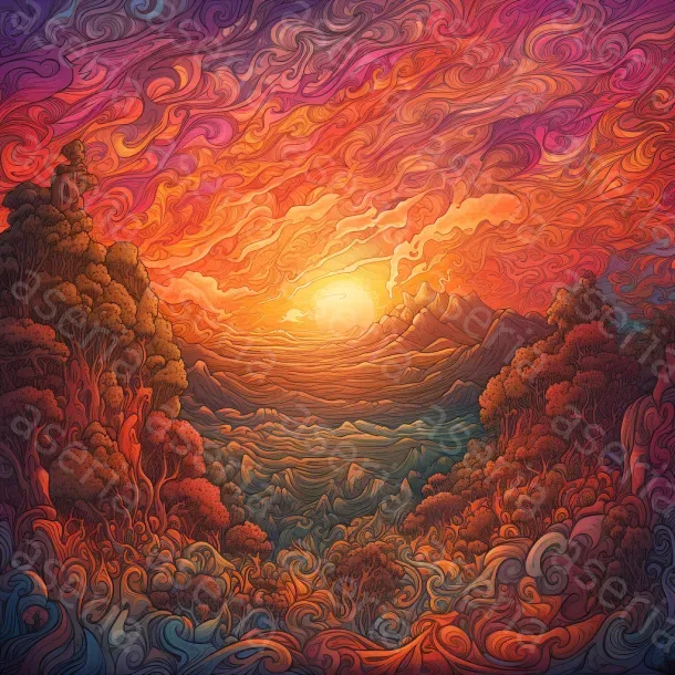 Swirling Whimsical Pictures