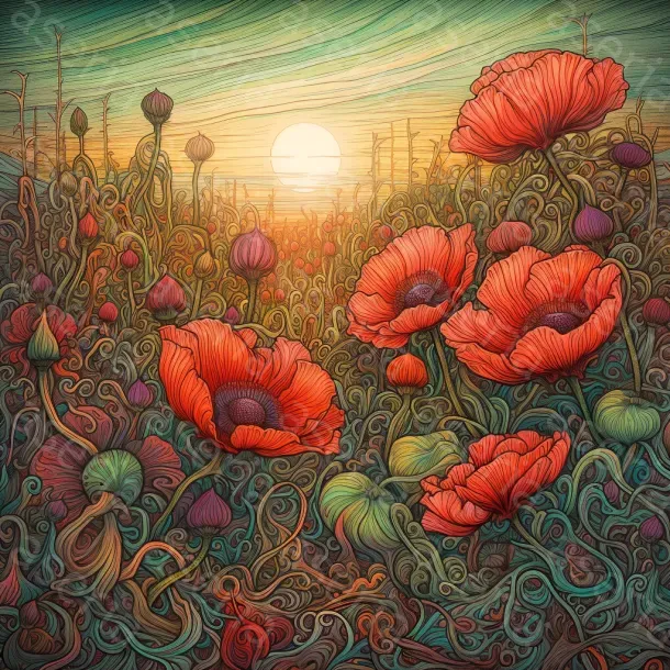 Swirling Whimsical Pictures