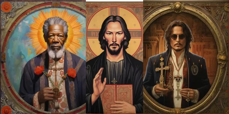 Religious Icons generated by undefined