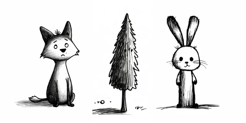 Simplistic Drawings generated by undefined