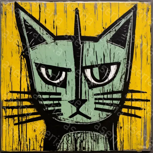 Elongated And Stylized Paintings