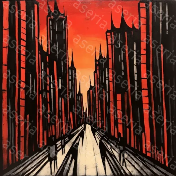 Elongated And Stylized Paintings