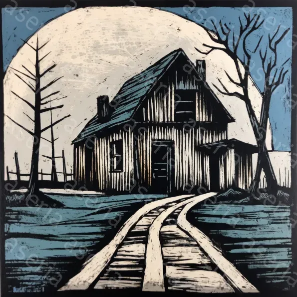 Elongated And Stylized Paintings