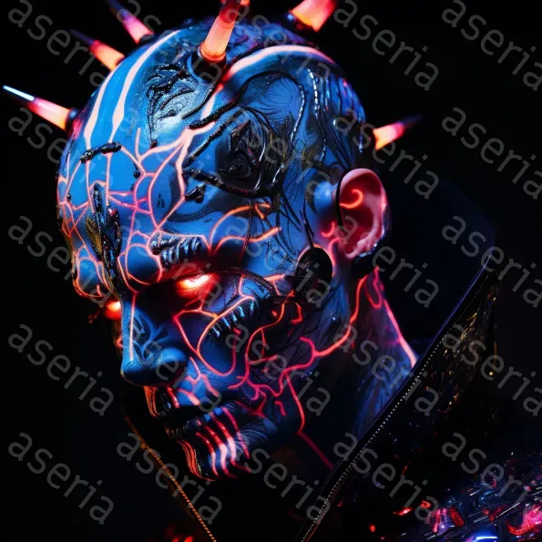 Glowing Face Paints