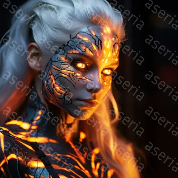 Glowing Face Paints