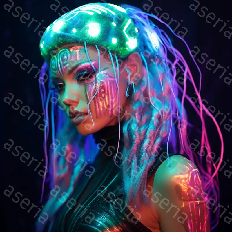 Glowing Face Paints