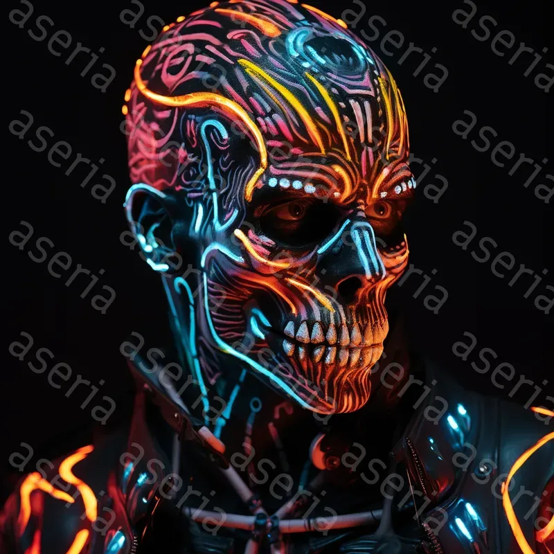 Glowing Face Paints