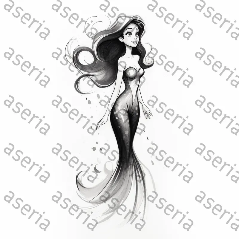 Disney Black And White Characters