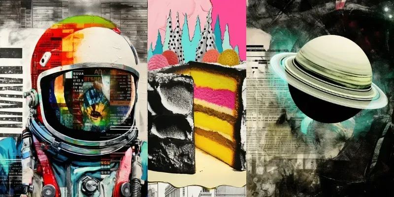 Collages With Postmodern Designs generated by undefined