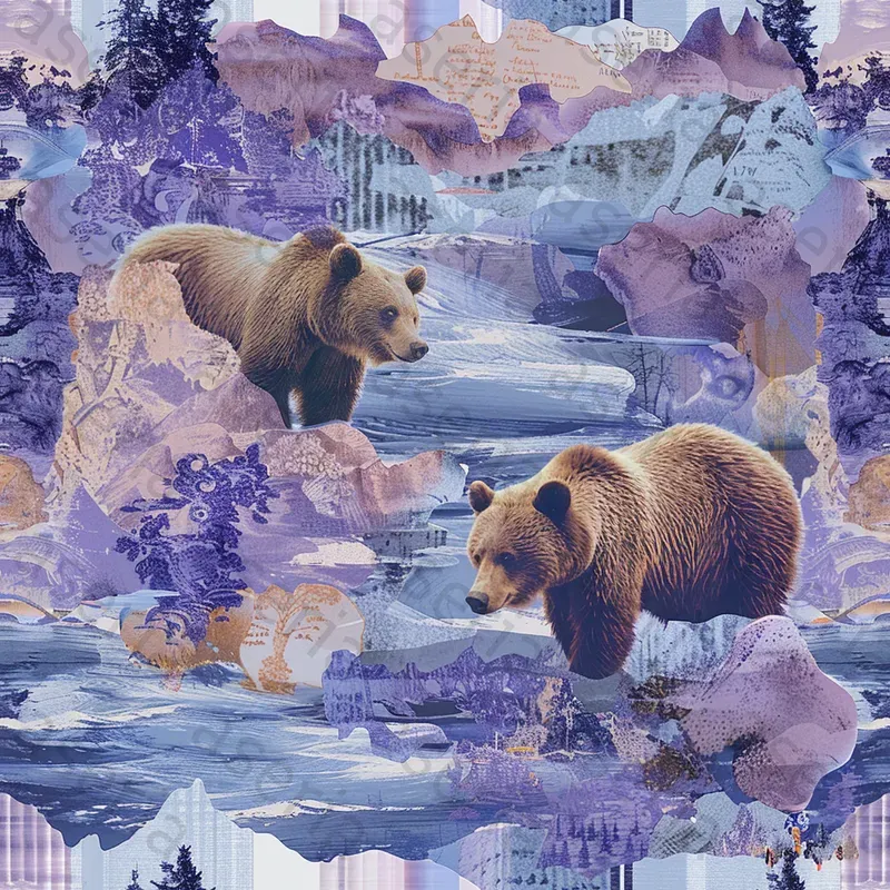 Dreamlike Surreal Seamless Patterns