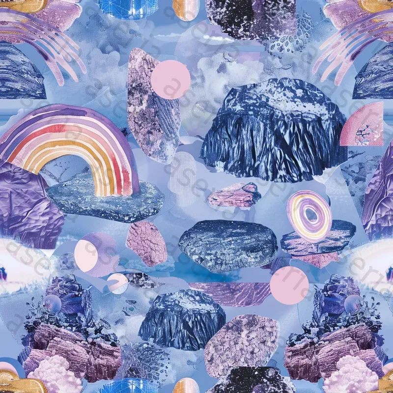 Dreamlike Surreal Seamless Patterns