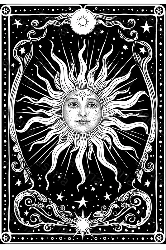 Celestial Themed Tarot Cards