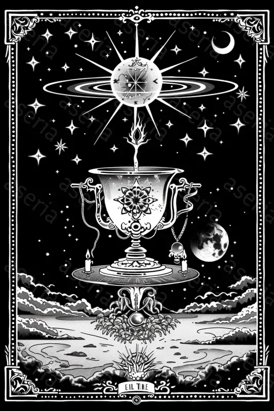 Celestial Themed Tarot Cards