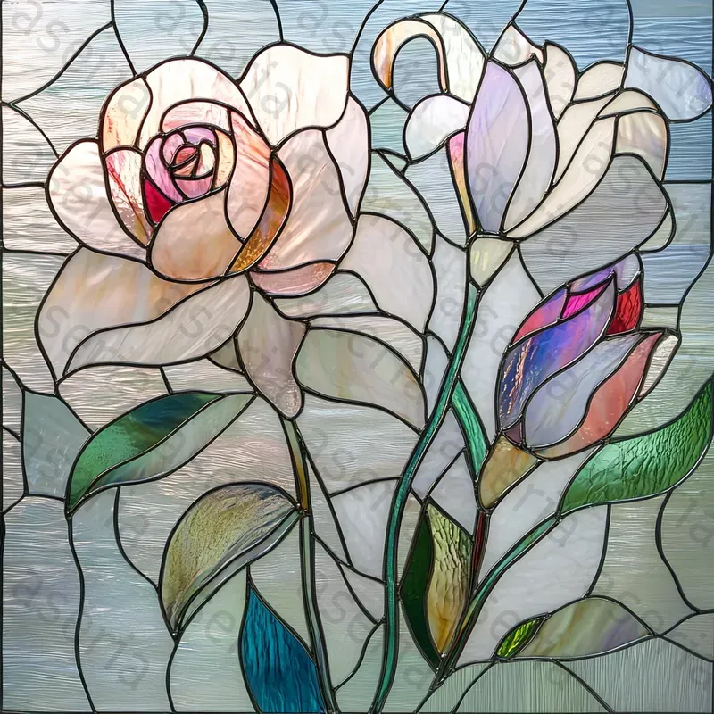 Delicate Stained Glass Art