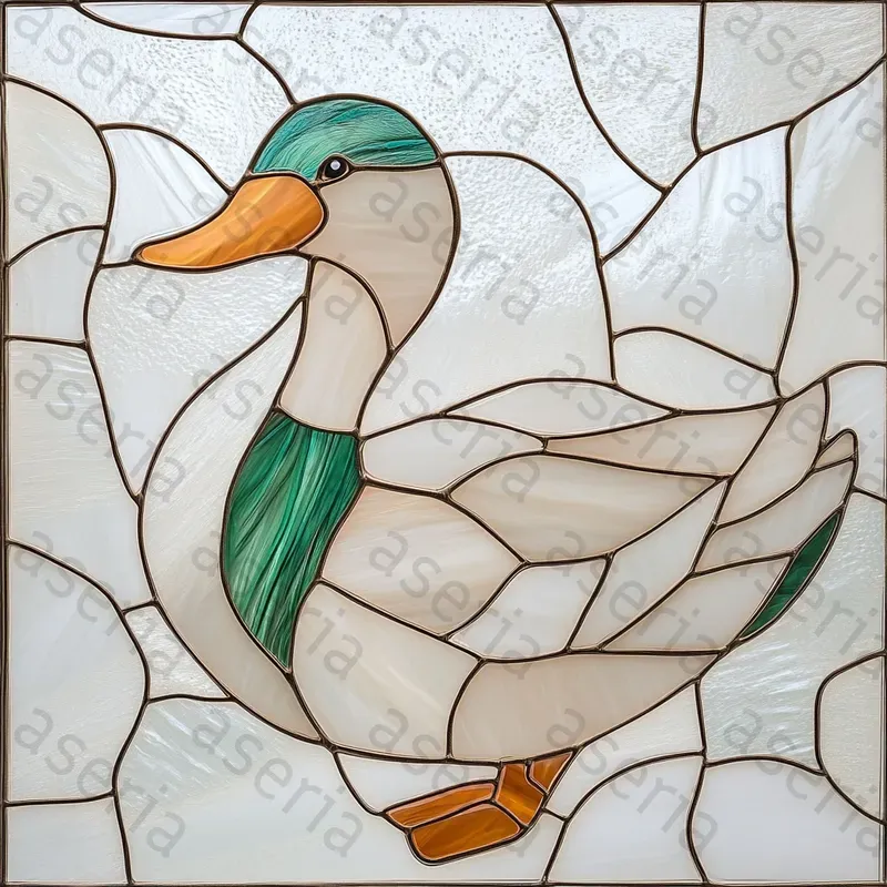 Delicate Stained Glass Art