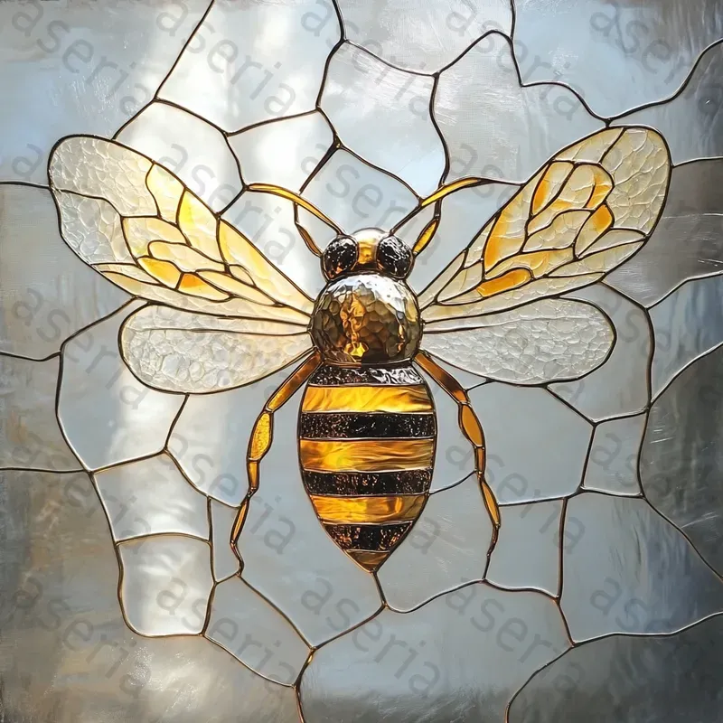 Delicate Stained Glass Art