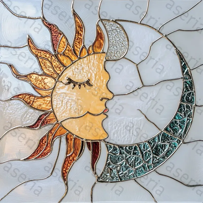 Delicate Stained Glass Art