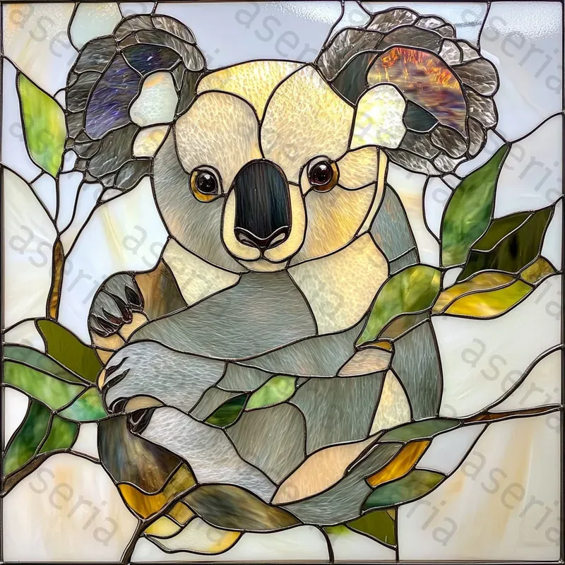 Delicate Stained Glass Art