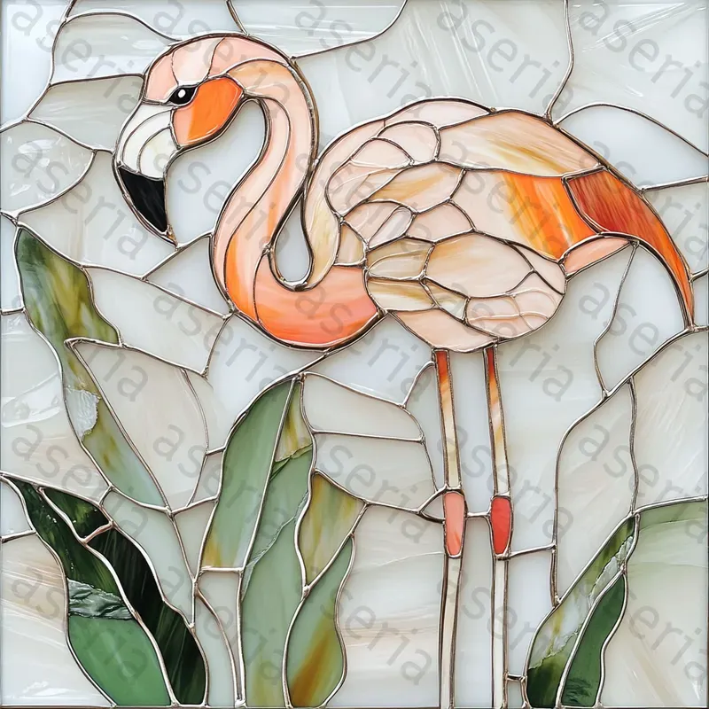 Delicate Stained Glass Art