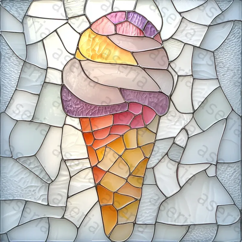 Delicate Stained Glass Art