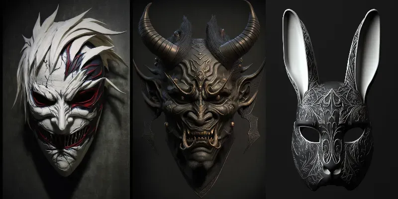Character Masks generated by undefined