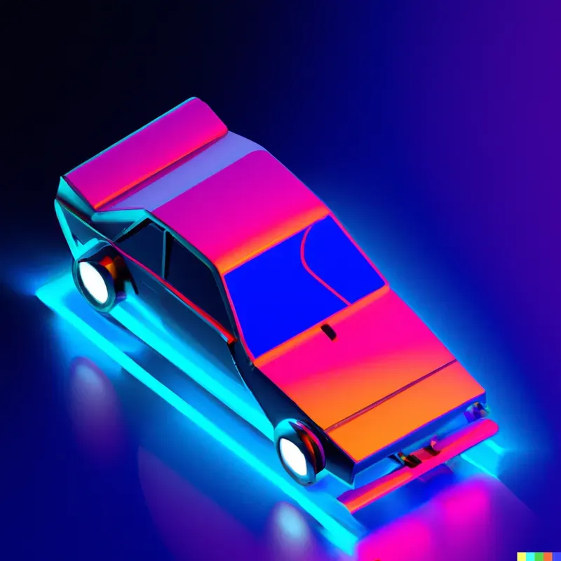 Cyberpunk Model Cars