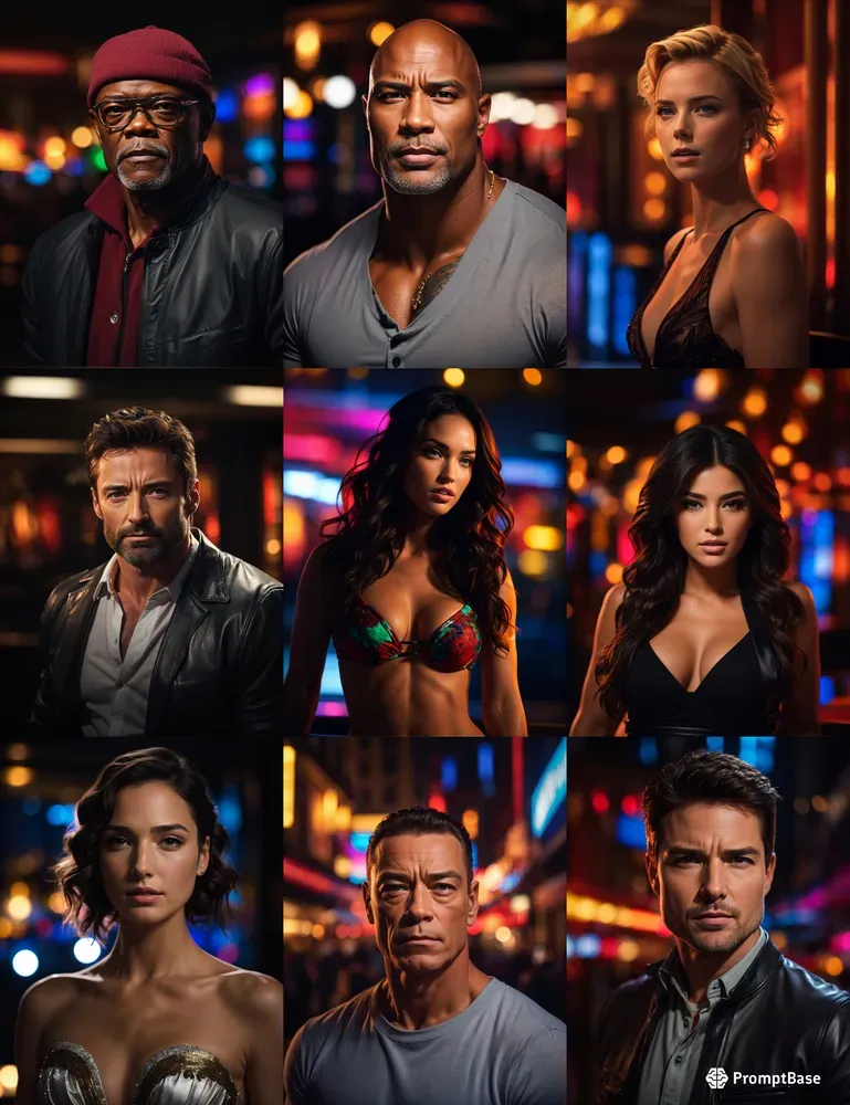 HDr Celebrity Portraits