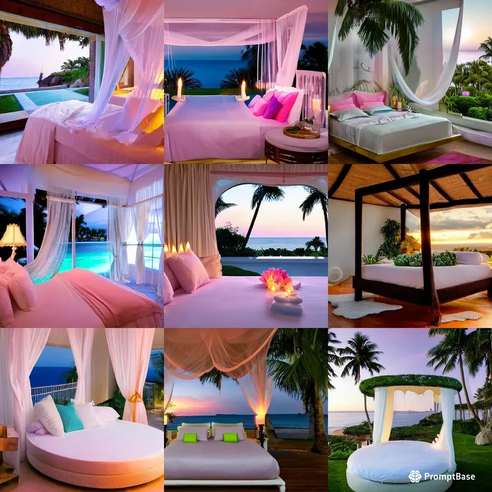 Romantic Beds For Lovers