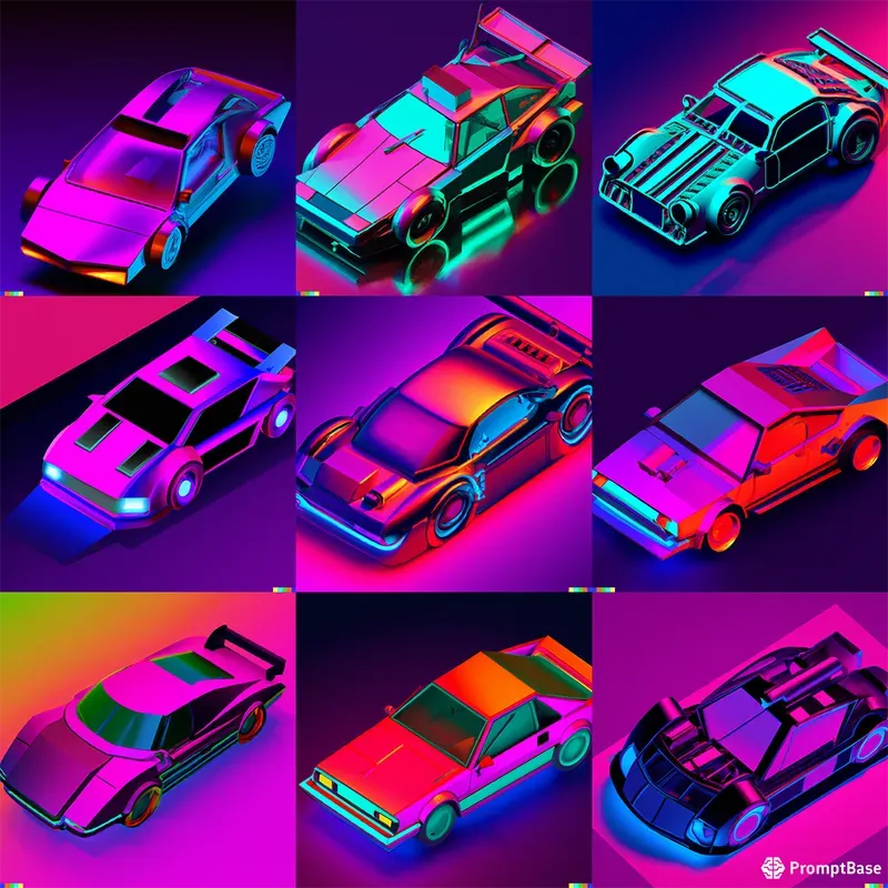Cyberpunk Model Cars