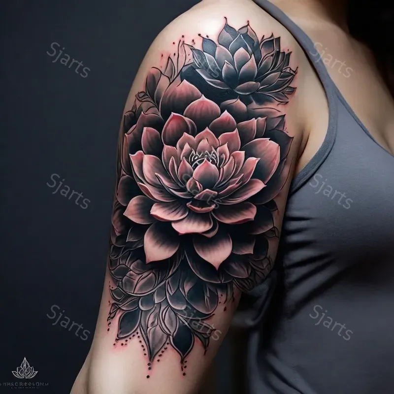 Intricate Geometric Ink Tattoo Designs