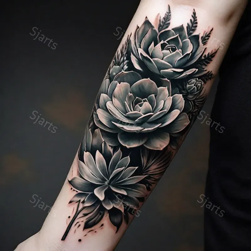Intricate Geometric Ink Tattoo Designs