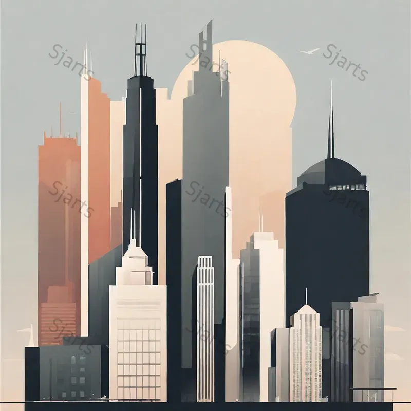 Modern And Minimalist Illustrations