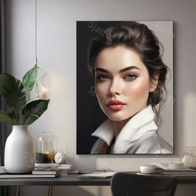 Retro Portraits Nostalgic Home Decor