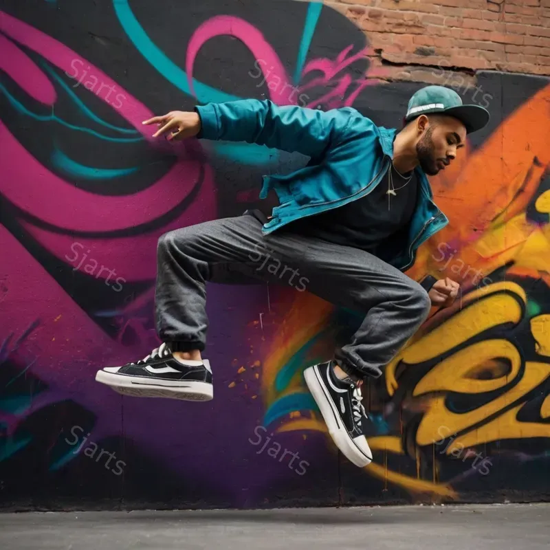 Dynamic Street Art Graffiti Designs