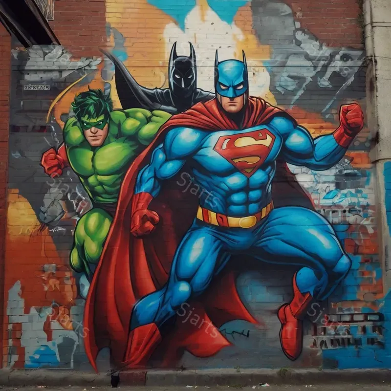 Dynamic Street Art Graffiti Designs