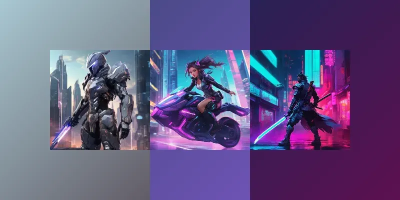 Futuristic Scifi Anime Art generated by undefined