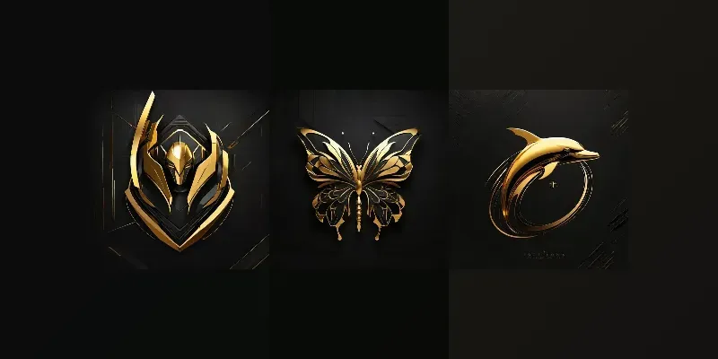 Luxurious Modern Geometric Logos generated by undefined