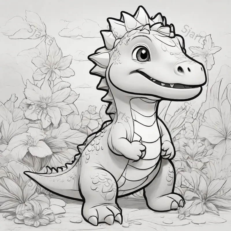 Simple Outline Easy Kids Coloring Pages