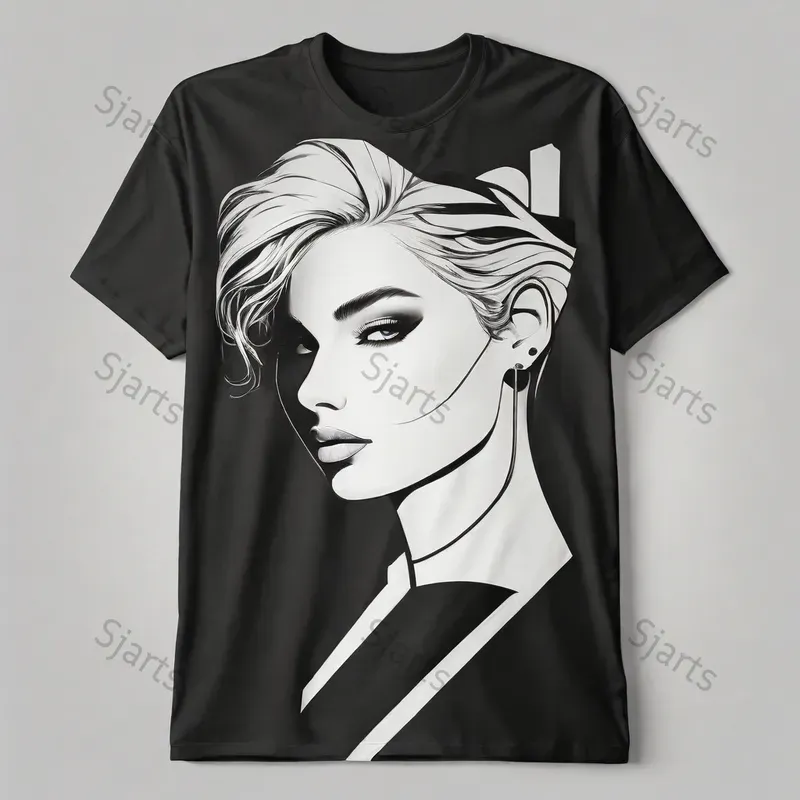 Black White Precision Tshirt Designs