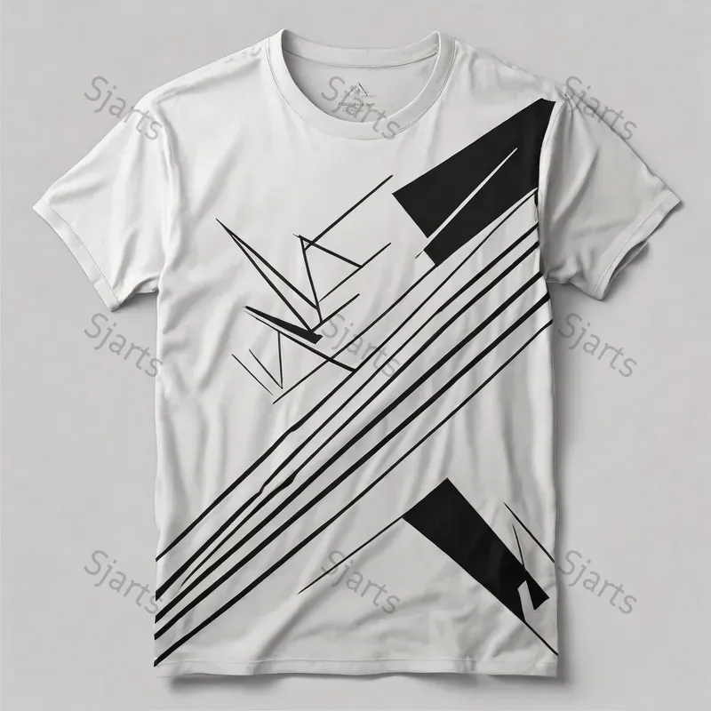 Black White Precision Tshirt Designs