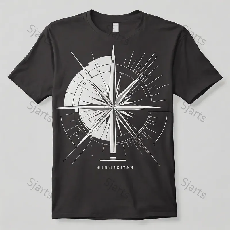 Black White Precision Tshirt Designs