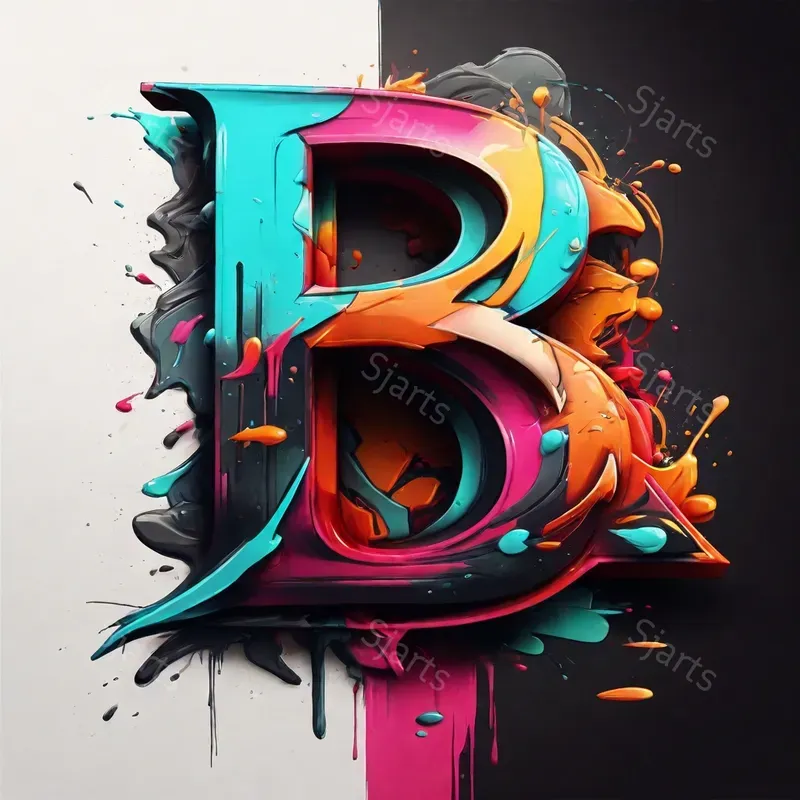Alphabet Graffiti Logo Letter Generator